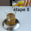 then weigh the liquid oils...